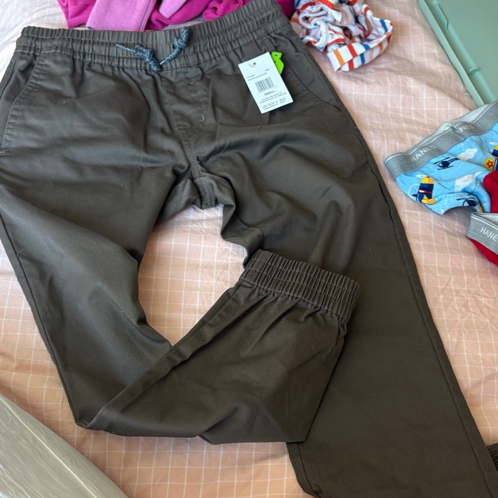 BNWT VOLCOM DRAWSTRING PANTS SIZE 8